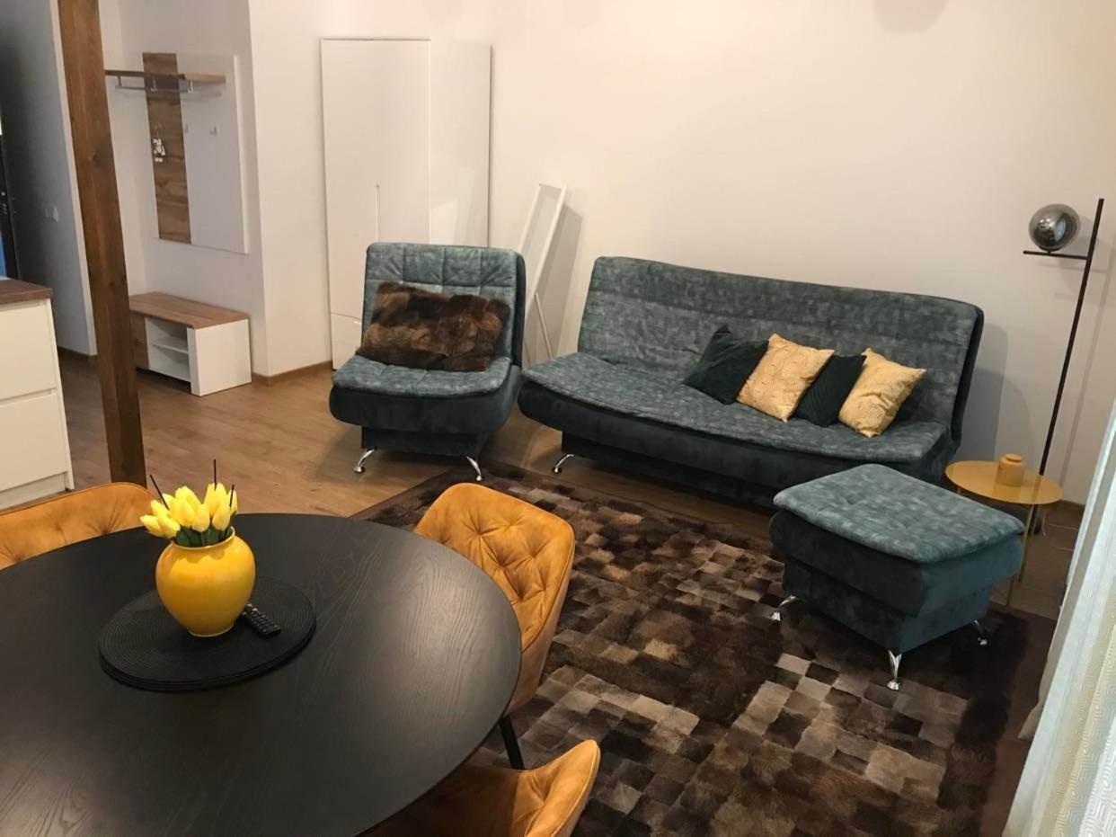 Apartamentai Muzika Silutė Ruang foto
