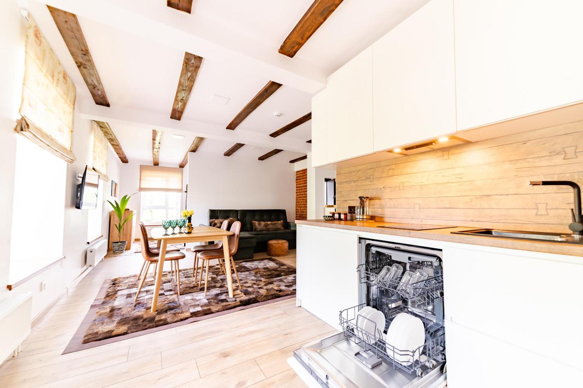 Apartamentai Muzika Silutė Ruang foto
