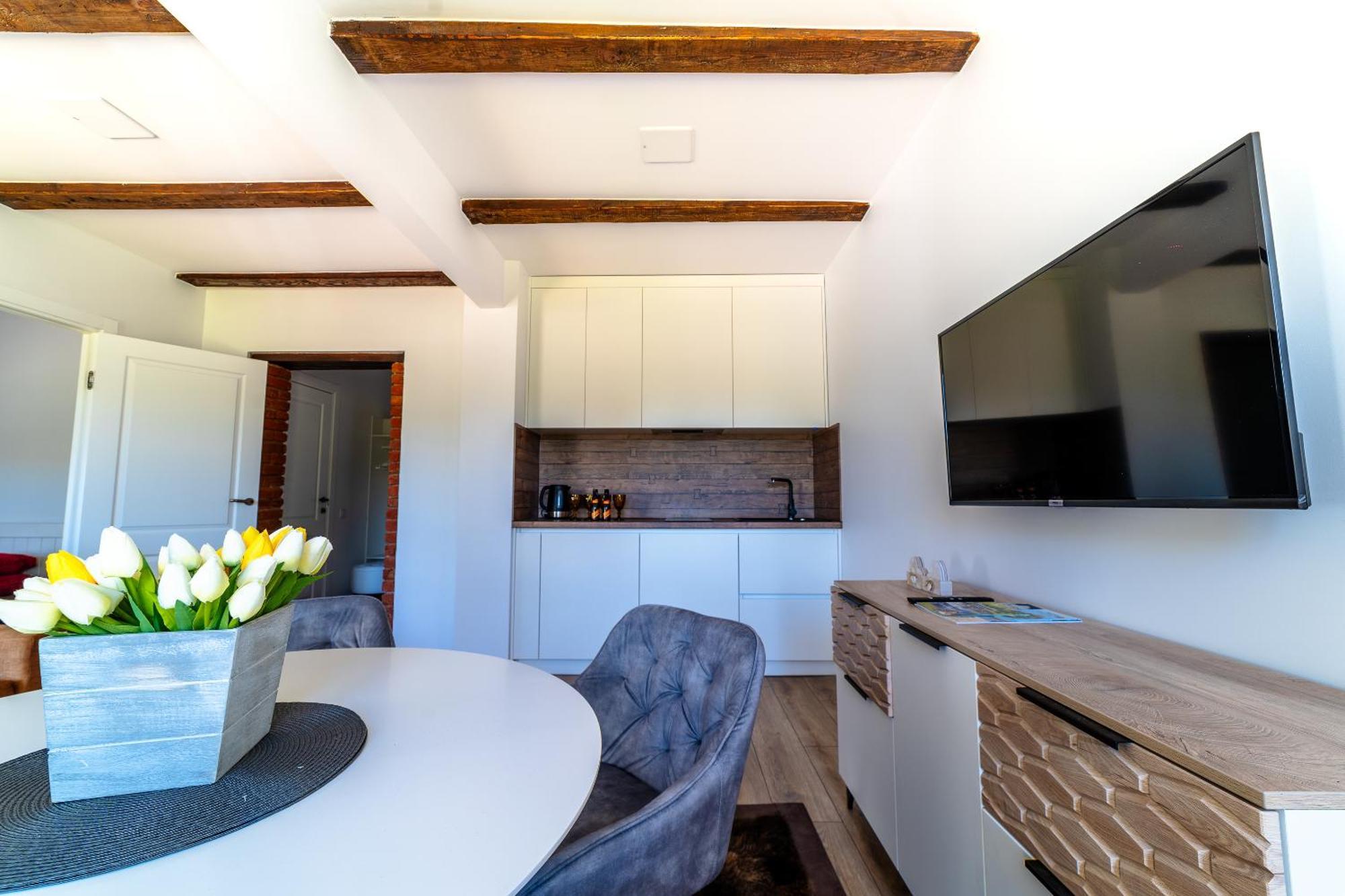 Apartamentai Muzika Silutė Ruang foto